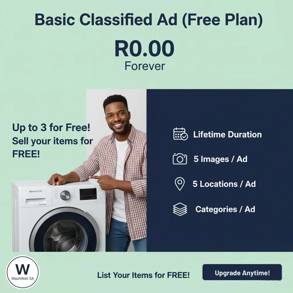 Basic Classified Ad (Free Plan)