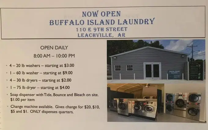 laundry menu